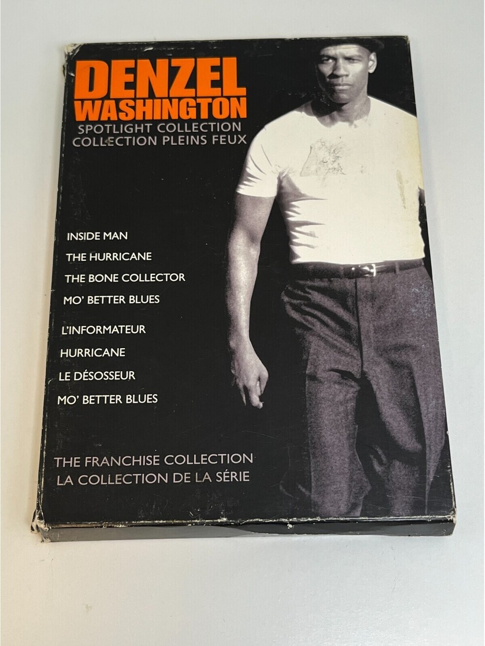 Denzel Washington Spotlight Collection - Inside Man, The Hurricane, The Bone Col